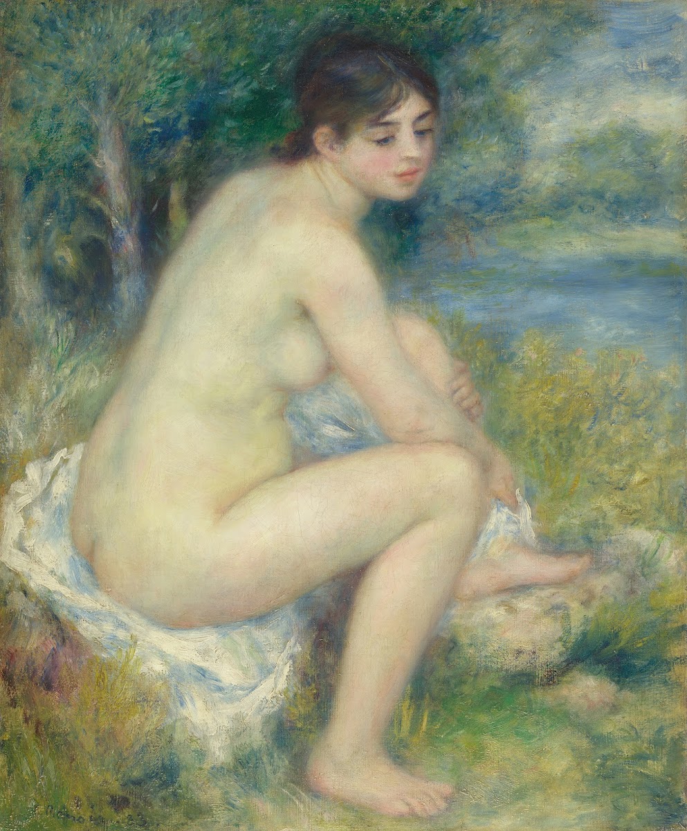 Femme Nue dans un Paysage 1883
