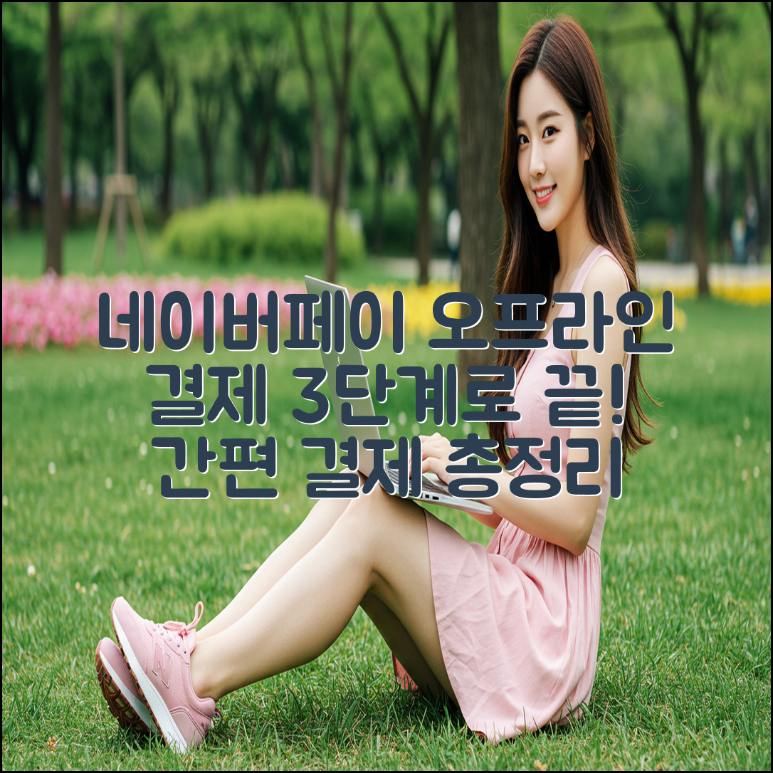 네이버페이 오프라인 결제 3단계! 쉬운 방법 총정리