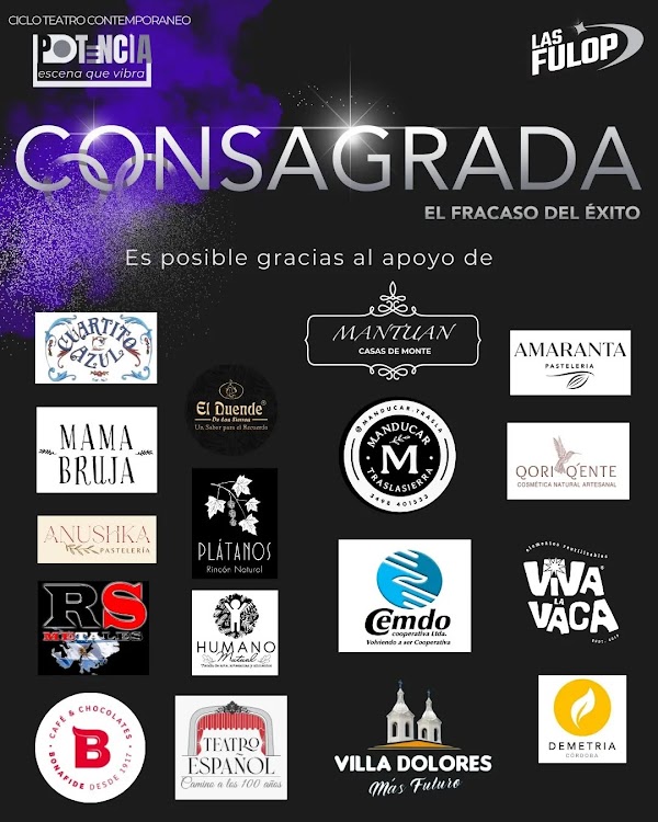 CONSAGRADA EL FRACASO DEL ÉXITO