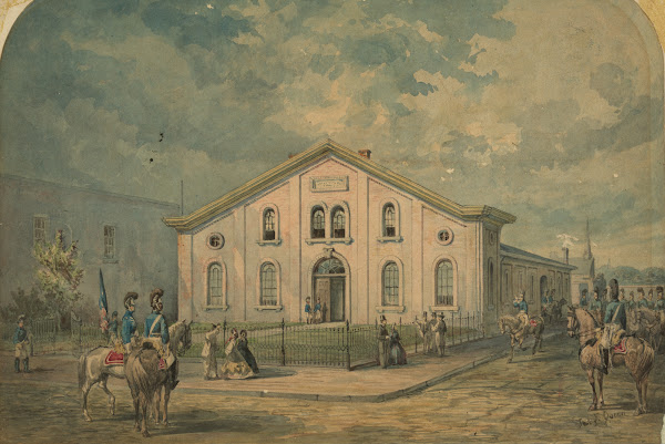 Armory of First City Troop  escorted Washington and every president since 1863