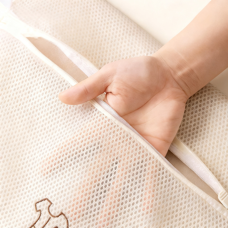Laundry bag for washing machine, 3-layer