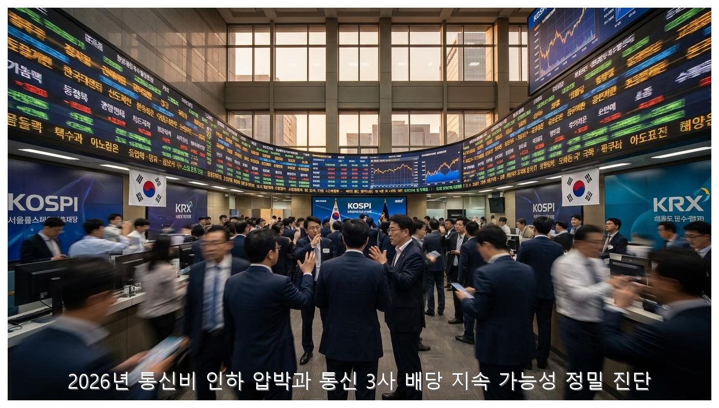 2026년 통신비 인하 압박과 통신 3사 배당 지속 가능성 정밀 진단 핵심 안내 및 분석 인포그래픽 (7)