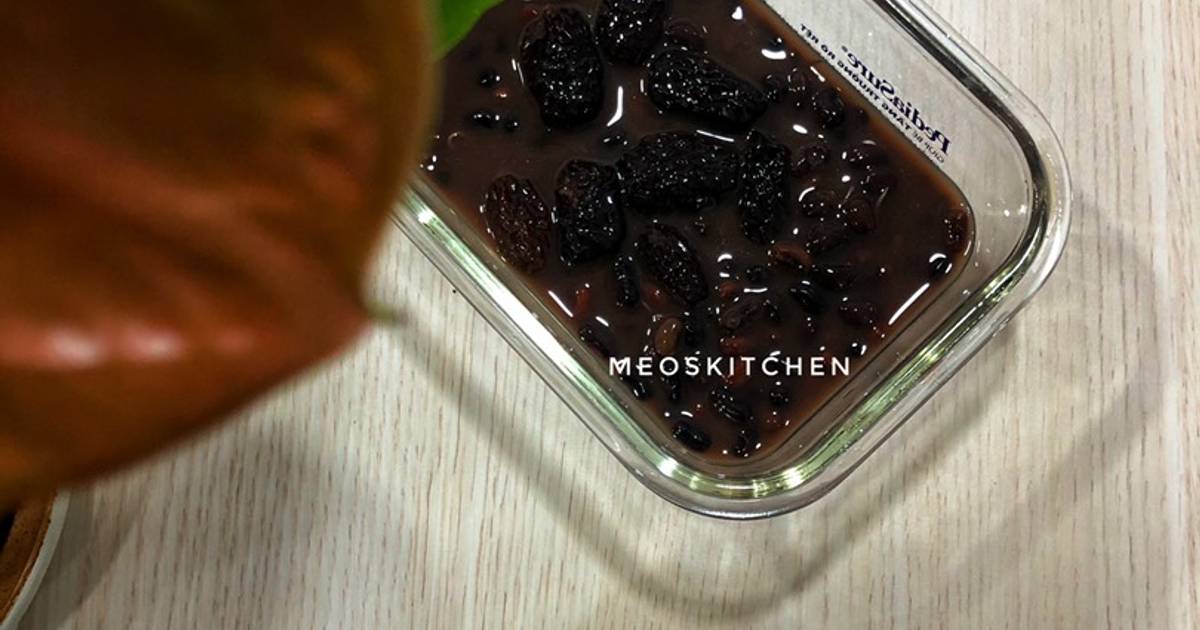 Chè Đậu Đen Táo Đỏ