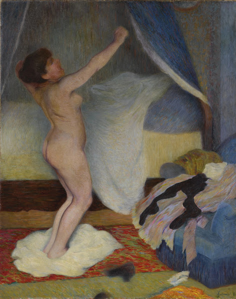 Le Lever femme sétirant 1886