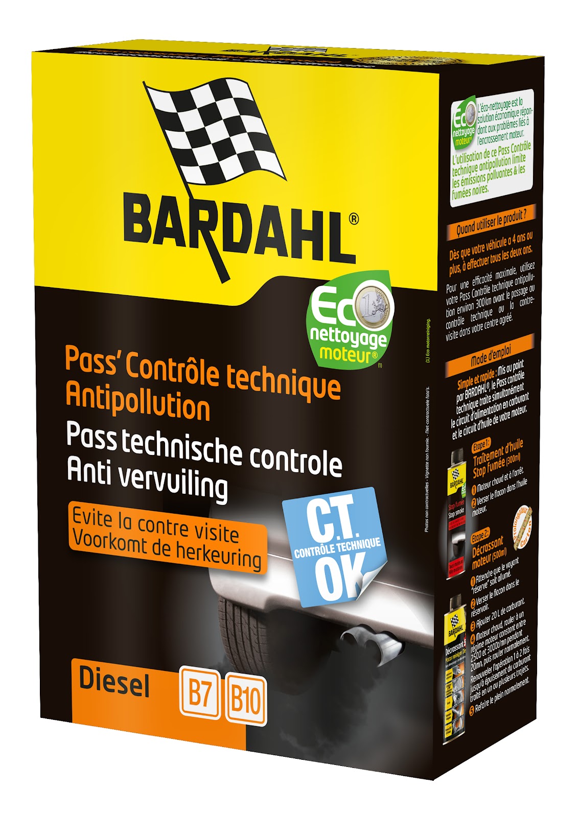 Pass Technische Controle Anti-vervuiling Diesel