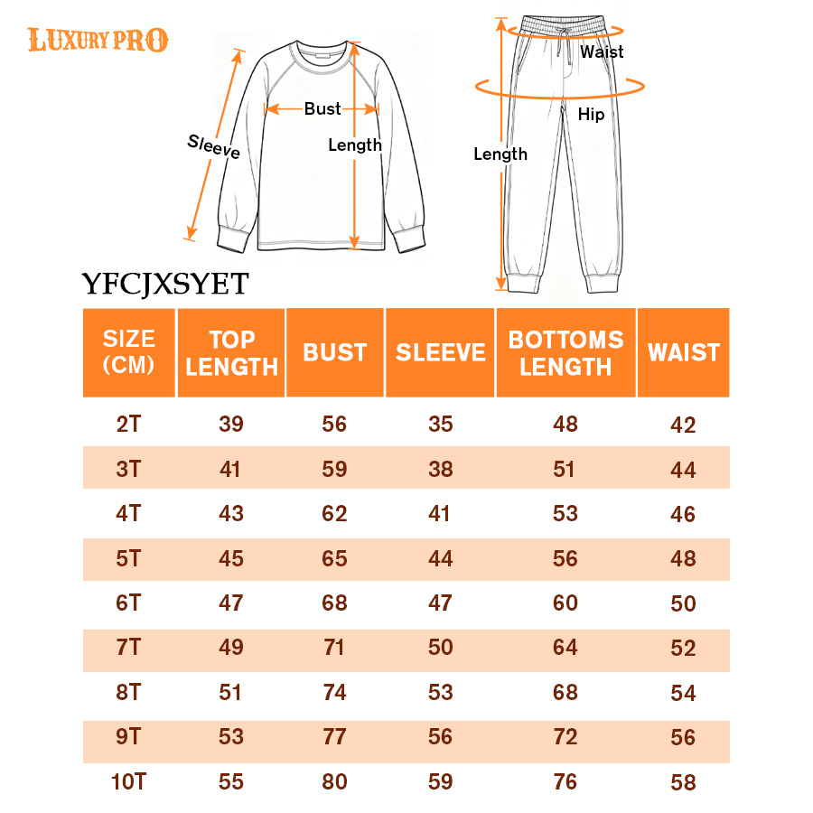 AOP YF Kids' Raglan‑Sleeve Pajamas