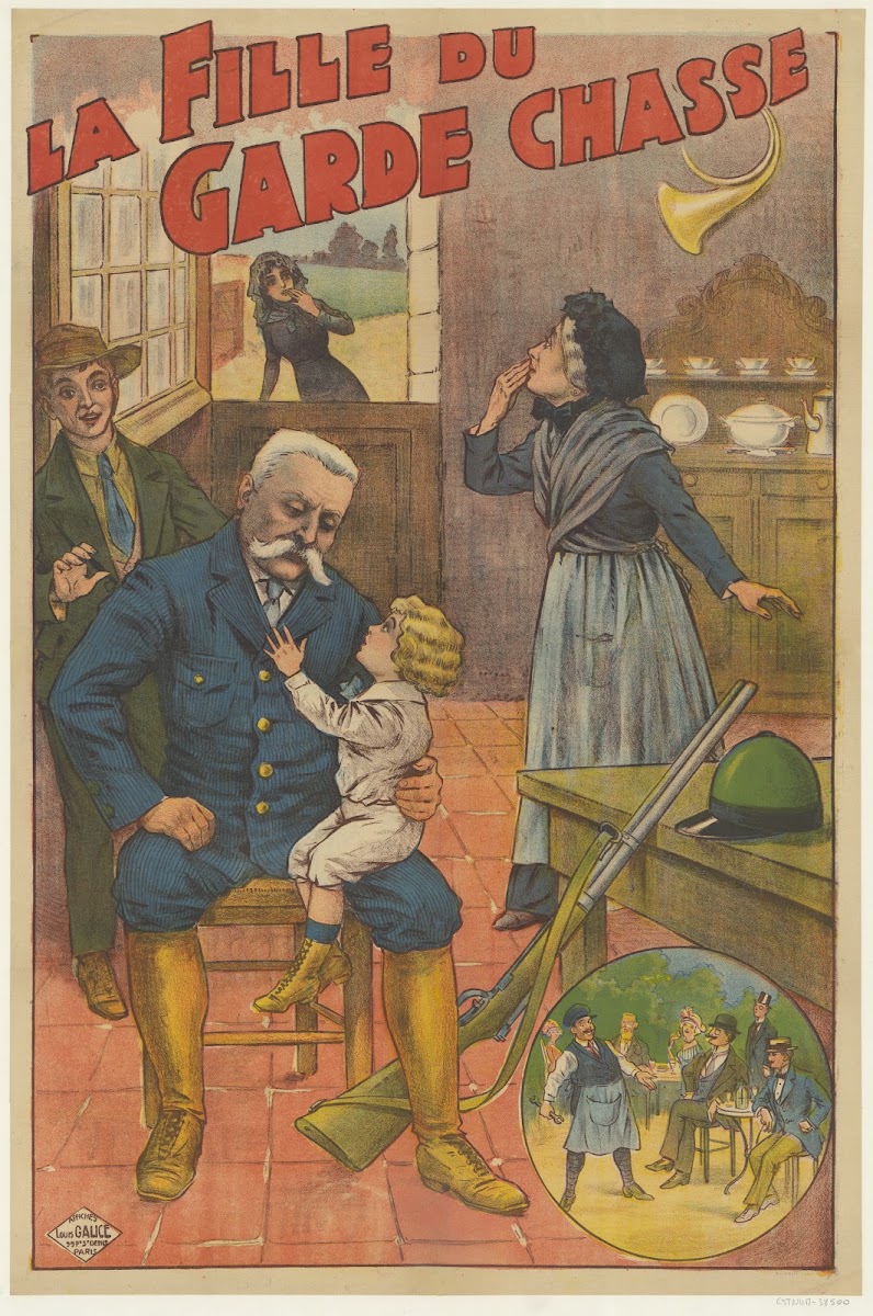 La fille du garde chasse 1900