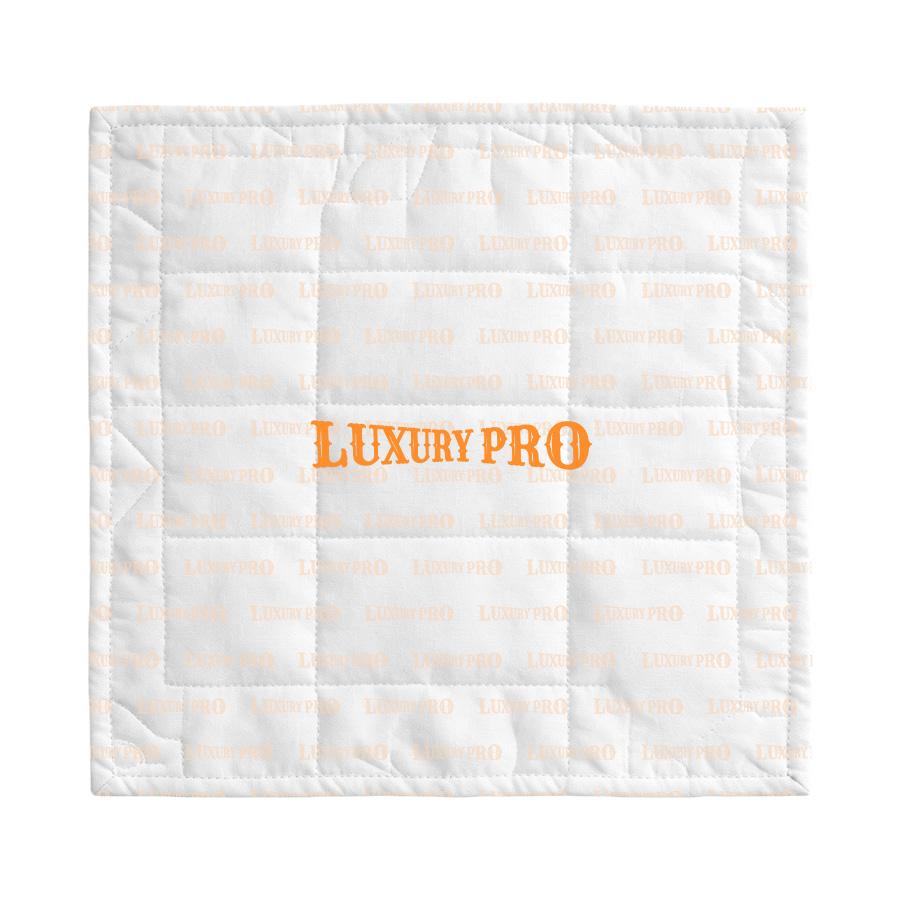 Free-Stitch Square Table Mat [Colored Edge]