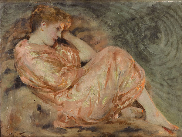 Reclining woman