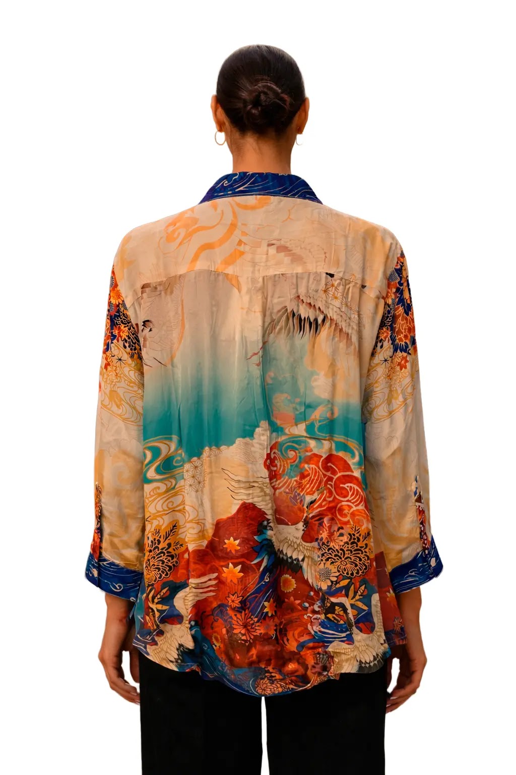 Red Horizon Blouse — 3