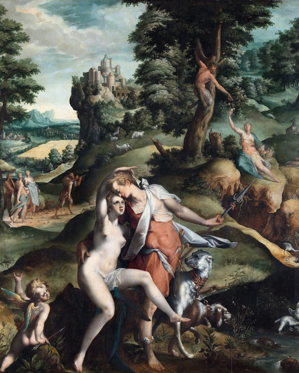 Venus and Adonis C 1585   C 1590