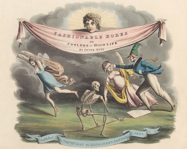 Fashionable Bores or Coolers in High Life  Title page 1824