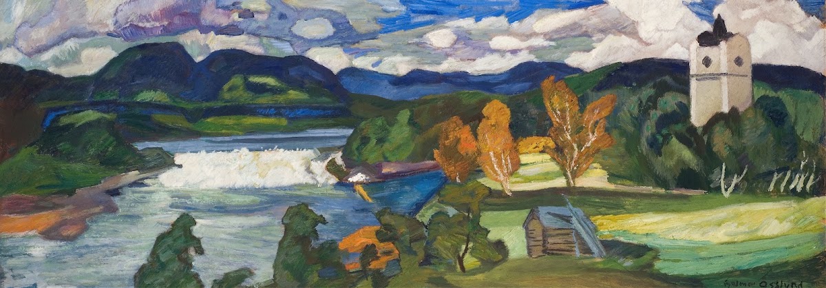 View of Ragunda Jämtland 1928