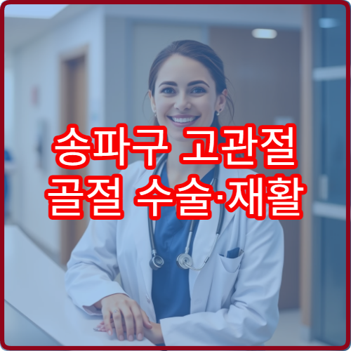 송파구 고관절 골절 수술·재활 치료 전문 병원 추천