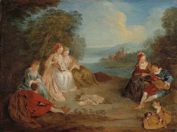 Le Repos sur la colline 18th century