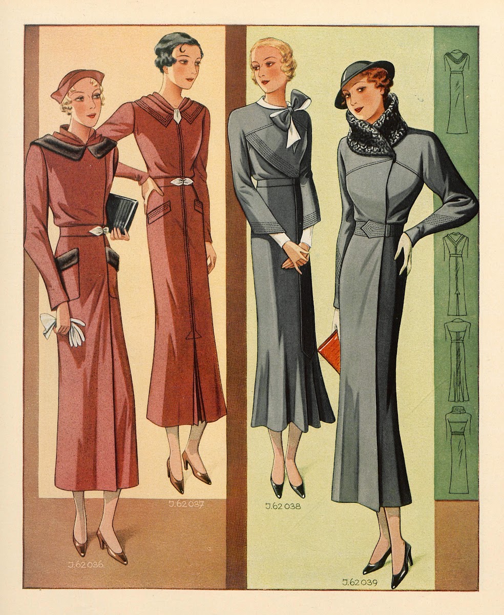 Przegląd Mody R12 nr 10 Pl2 1934