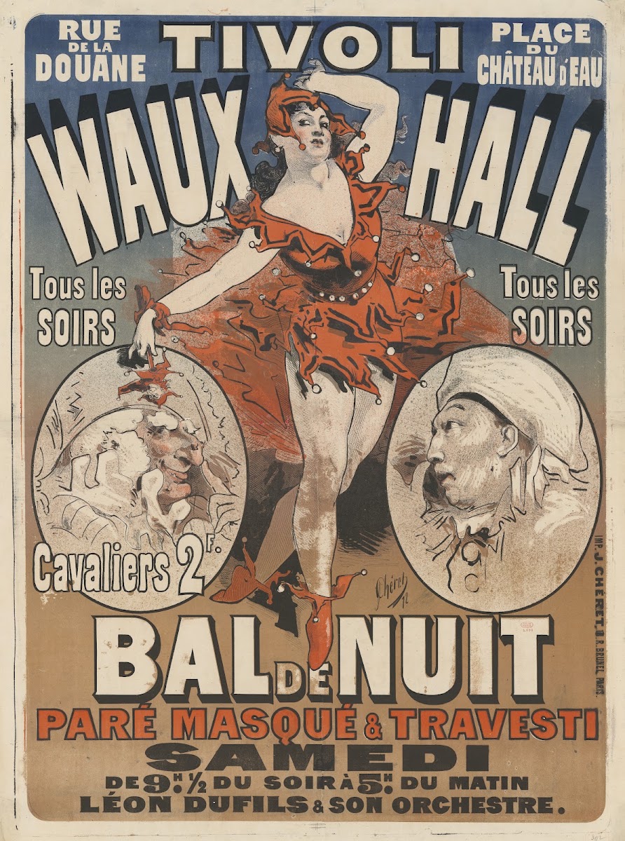 Tivoli Waux Hall Bal de nuit 1872