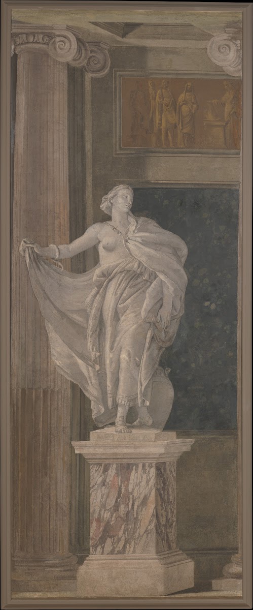 Allegorical Figure Representing Metaphysics 1760