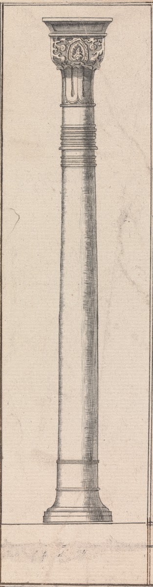 Column of the Court of Lions 1775 to 1776