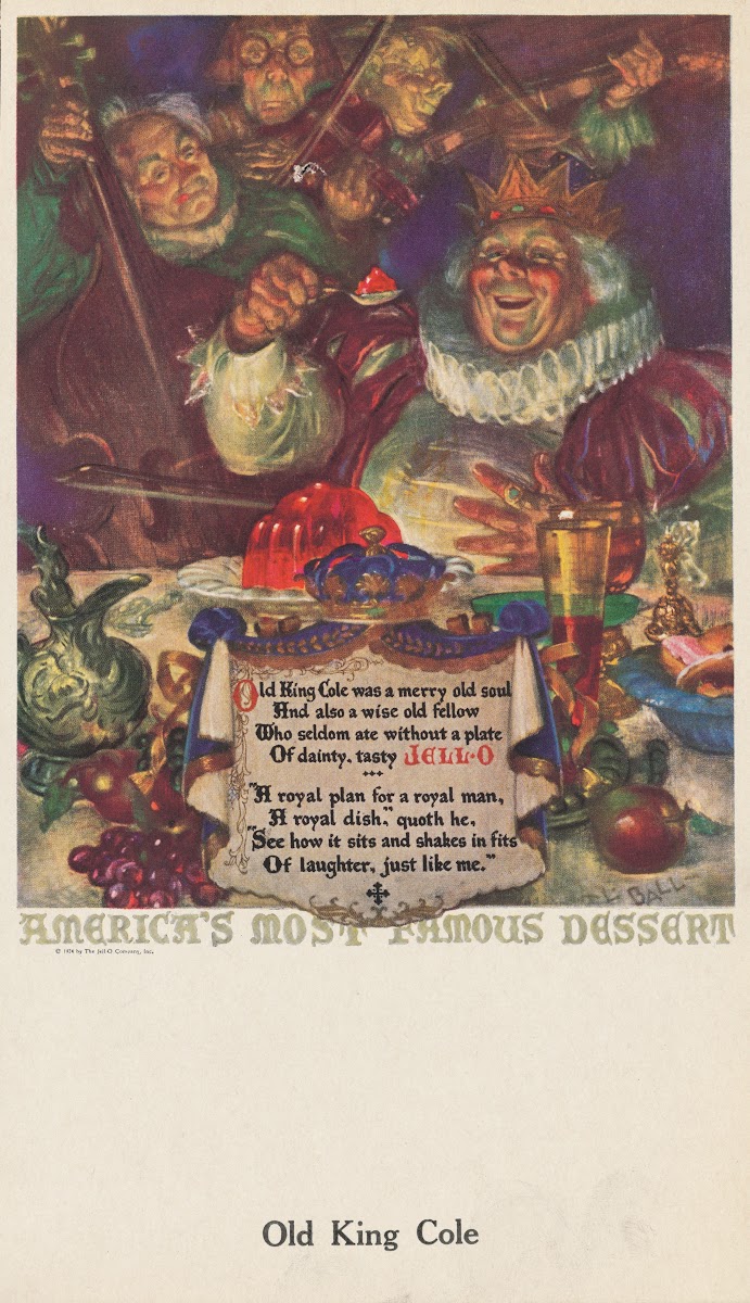 Old King Cole Jell O 1924