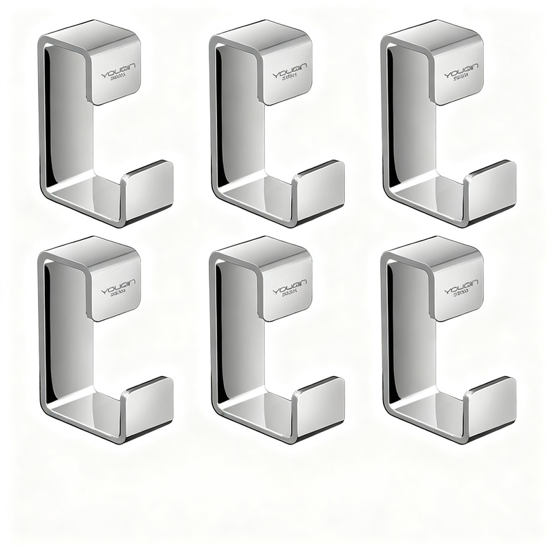 Stainless Steel Sink Hooks, No Drill, Model 985