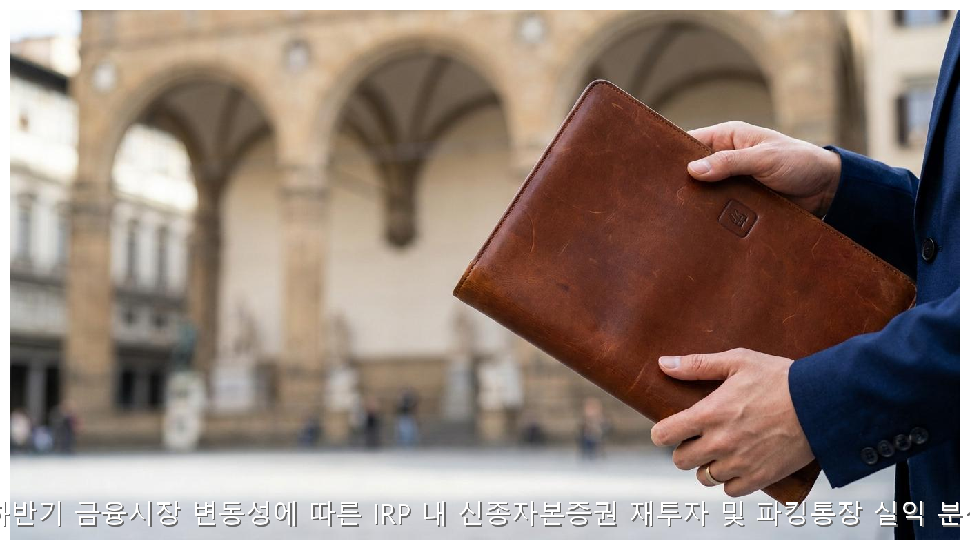 2026년 하반기 금융시장 변동성에 따른 IRP 내 신종자본증권 재투자 및 파킹통장 실익 분석 보고서 핵심 안내 및 분석 인포그래픽 (4)