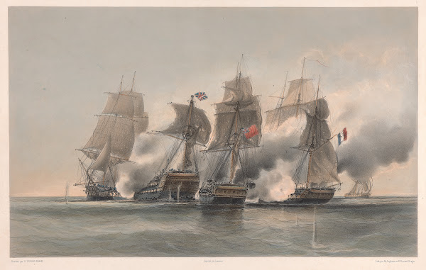 La Prudente and La Cybelle ca 1844