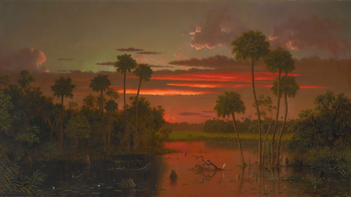 The Great Florida Sunset 1887