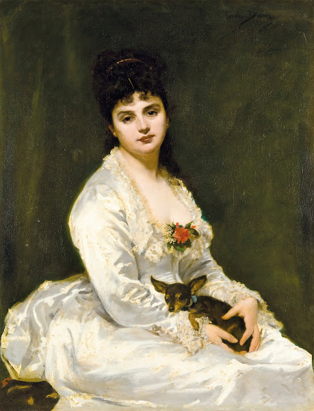 Portrait Of Mrs Henri Fouquier 1876