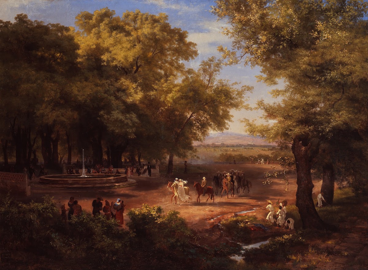 The Mexico City Alameda 1866