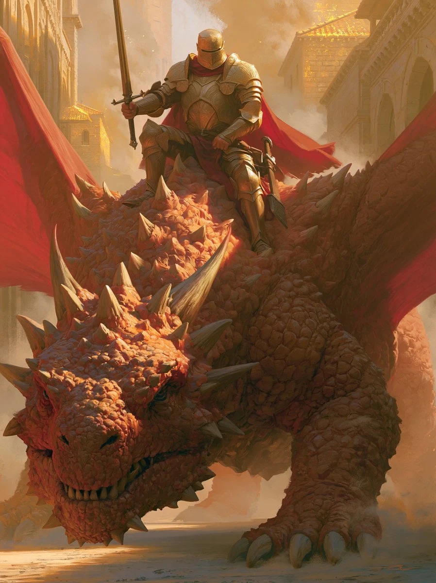 Una pintura de fantasía digital de