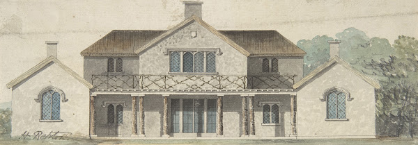 Design for a Cottage Ornée in the Tudoresque Style late 18thearly 19th century