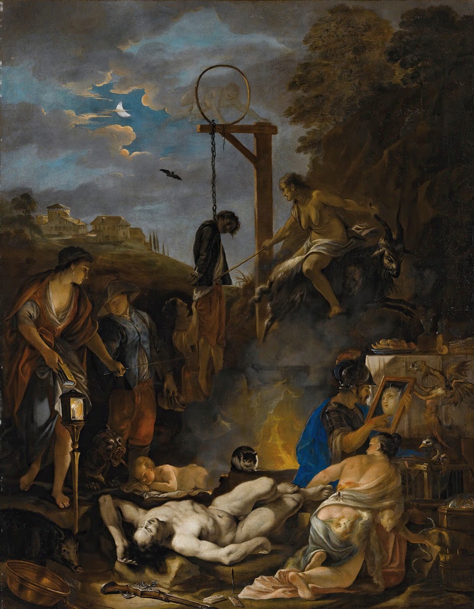 The Witches Sabbath By Moonlight