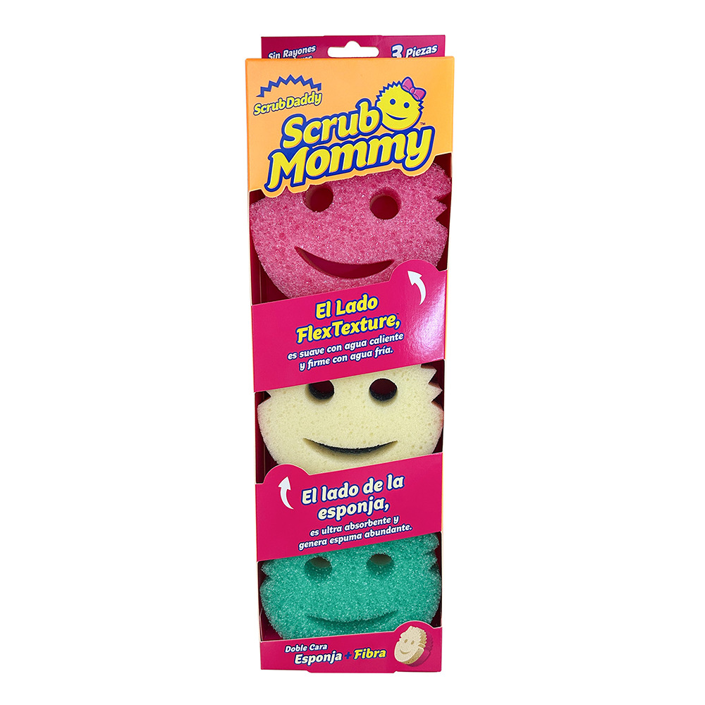 Esponjas multiusos Scrub Daddy™, 3 piezas