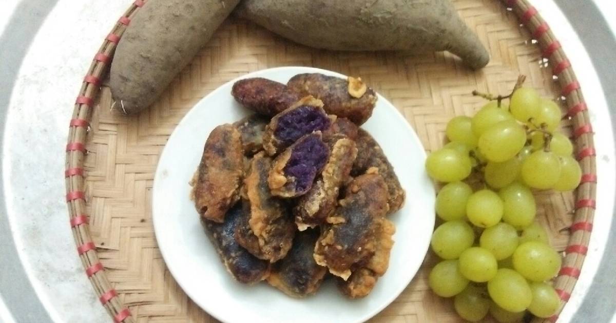 Khoai lang kén bằng khoai lang tím