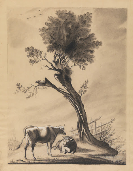 Cows in a landscape 19th century