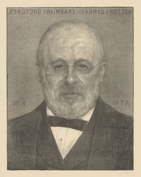 Portret van Johannes Benedictus Kan 1896