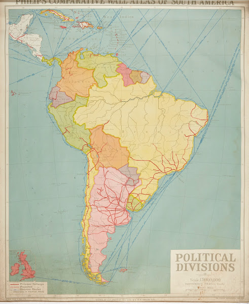 South America  Political Divisions 1914