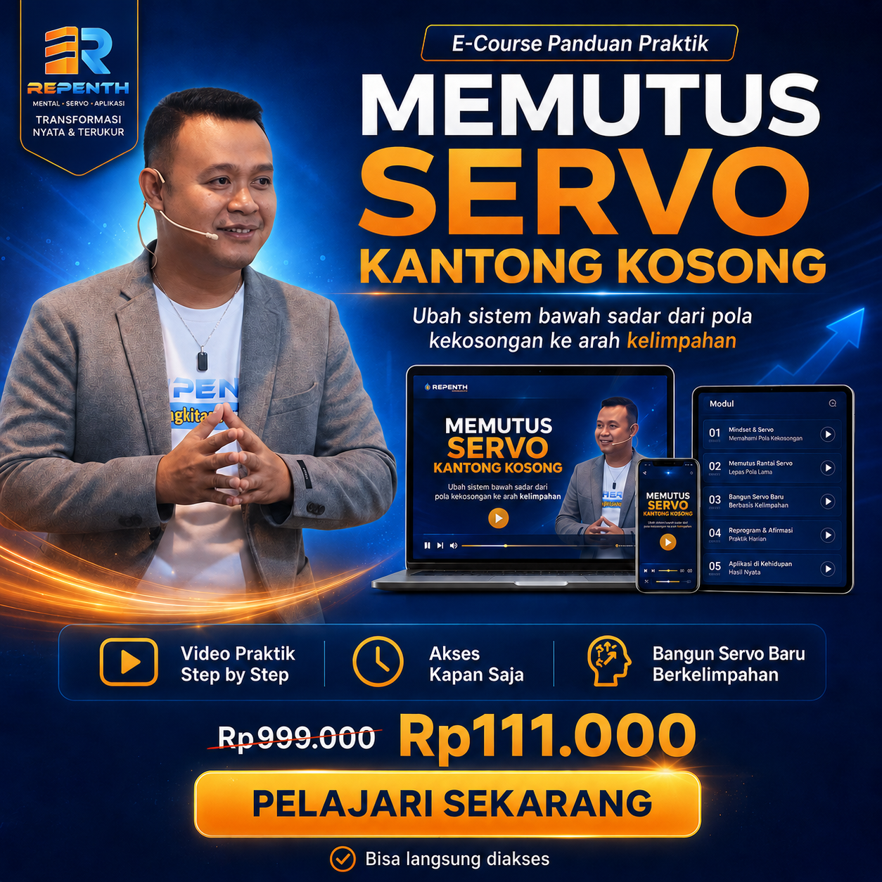 Ilustrasi Servo Kantong Kosong