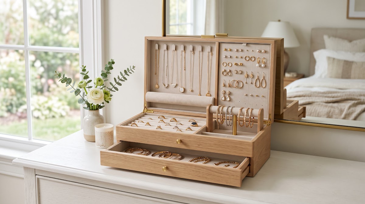 Best Jewelry Organizers for Dressers (2026) - BEST PREMIUM — IN CONTEXT