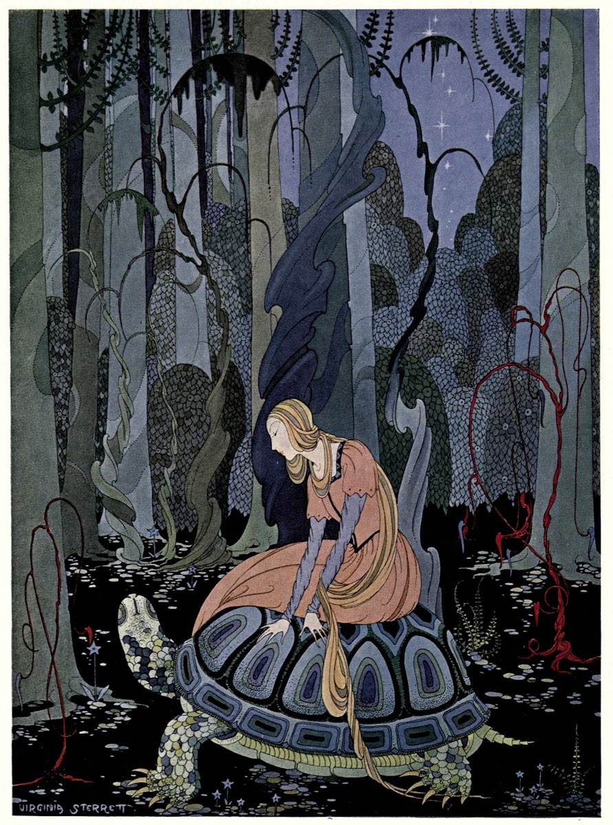 They were three months passing through the forest 1920