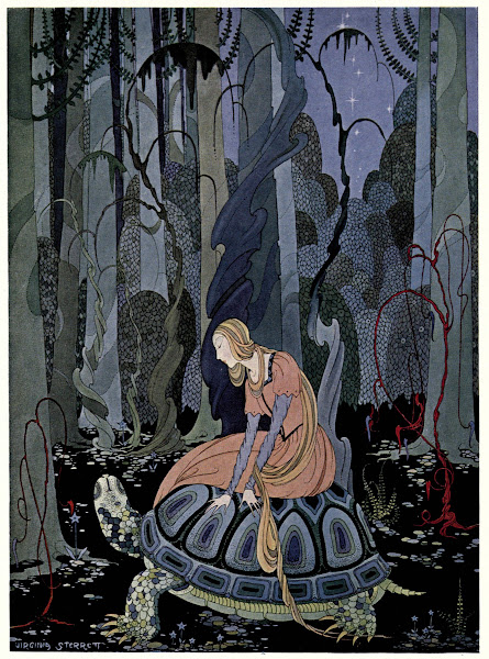 They were three months passing through the forest 1920