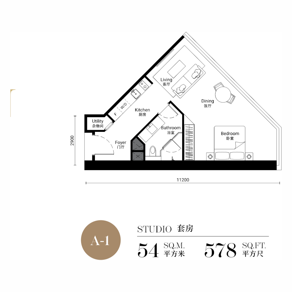 SO Kuala Lumpur Residences 户型图