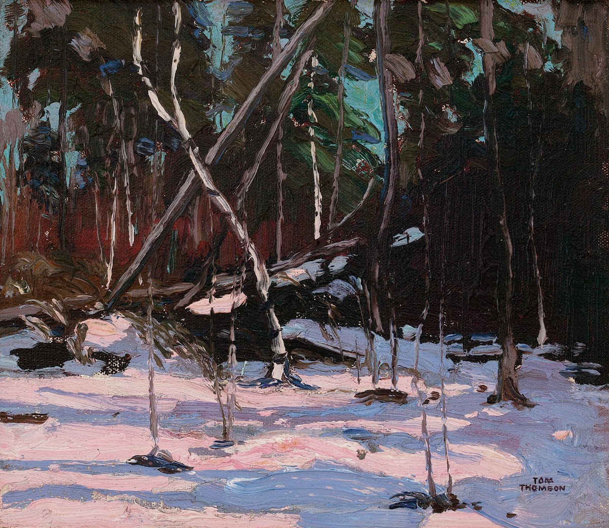 Early Snow Algonquin Park c 1914