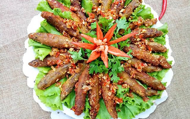 Cá Bống Chiên Cay