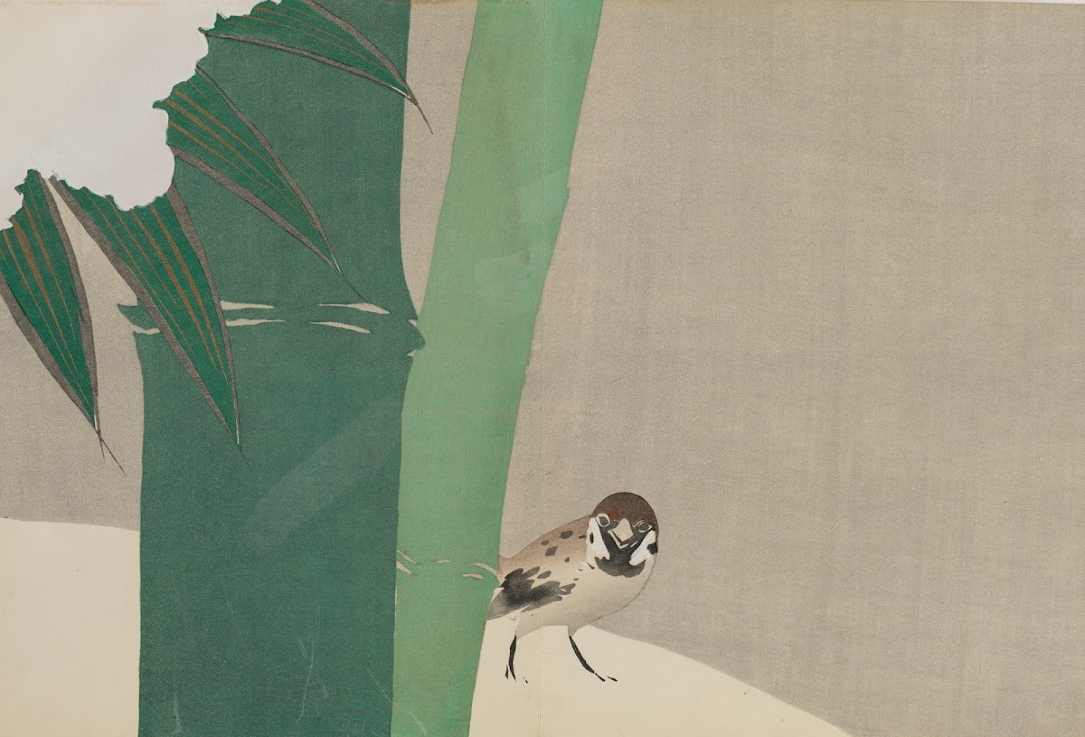 Bamboo in Snow Secchuchiku 1909 1910