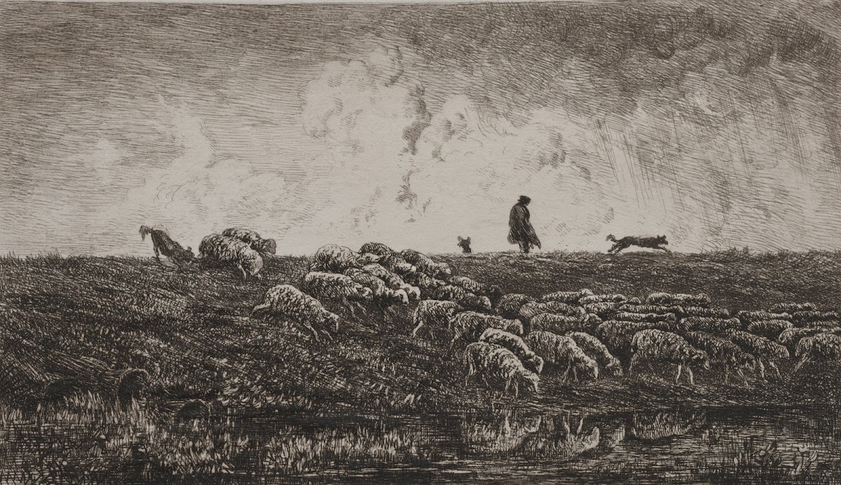 The Shower c 1851