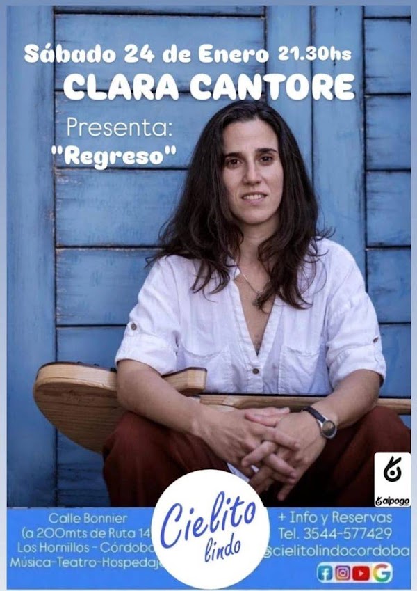 CLARA CANTORE Presenta: "Regreso"