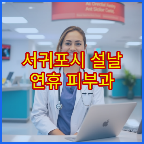서귀포시 설날 연휴 피부과 진료 병원 운영 여부 안내