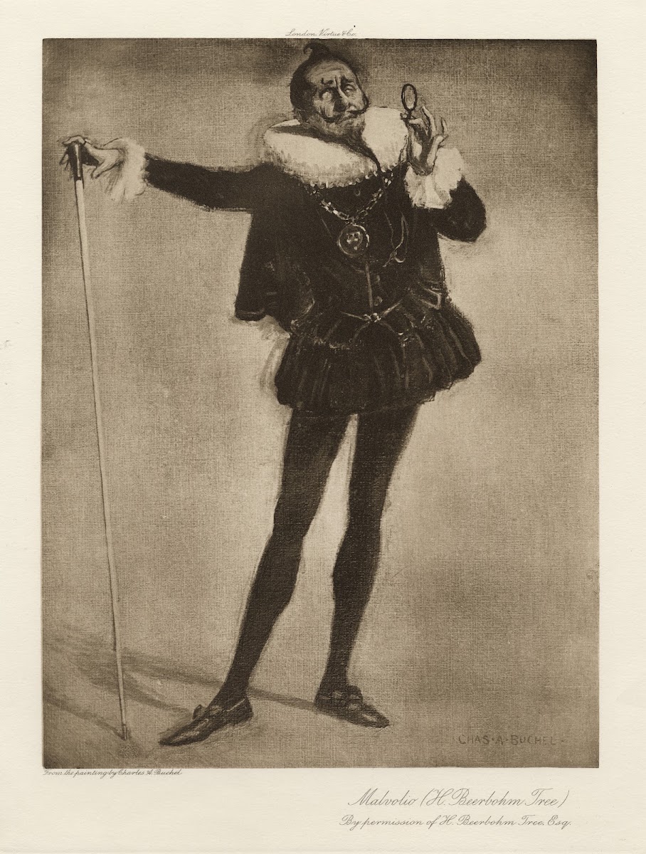 Malvolio H Beerbohm Tree
